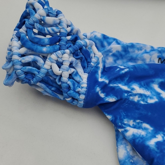 MIKOH Tie Dye Bandeau Bikini Set Sz. S - Picture 3 of 7